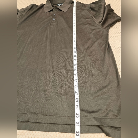 Brooks Brothers Polo Shirt Extra Large Olive Green 100 %Cotton - Picture 8 of 8